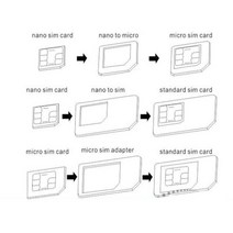 4 in 1 samsung 4g lte usb 무선 라우터 w3jb용 iphone용 nano sim 카드를 마이크로 표준 어댑터로 변환, 없음