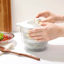 회전 야채탈수기 샐러드 과일 채반포함 (CRL0072), .
