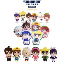 샌드박스 프렌즈 인형 쿠션 SD 버젼 캐릭터인형, 수현_SD_인형_25CM
