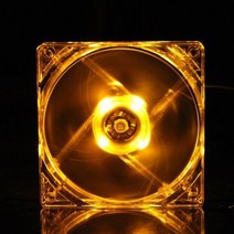 조명 LED 팬 4 핀 120mm 컴퓨터 케이스 팬 1200 RPM 냉각 액세서리 슬리브 베어링 다채로운, 02 Yellow_01 other_01 WHITE