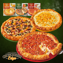 애슐리 크런치즈엣지 피자 3종 골라담기 ( 페퍼로니 / 올더미트 트리플 치즈 ), 페퍼로니 피자 1판