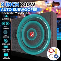 10 inch 800w 시트 아래에서 차량 서브우퍼 스피커 작동car subwoofer speaker active under seat 슬림 서브 우퍼 amp 슈퍼 베이스 스테레오, c 10인치 800w
