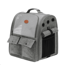 캐리어 이동장 강아지 고양이 강아지 반려견 백팩 포대기 슬링백 앞가방, 삼베