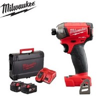 밀워키 18V 충전 오일펄스 임팩트 드라이버 M18 FQID 베어툴 세트 배터리 충전기, 4. 5.0Ah 배터리