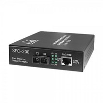 솔텍 SFC200-SCM/I 산업용 광컨버터 10/100Mbps SC MMF 2km1310nm Internal Power