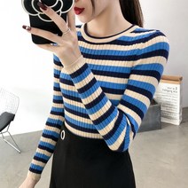 SAMARA 가을용 루즈핏 라운드넥 니트티셔츠11 GHC11 600771684166