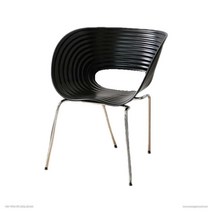 모던 디자인 윙체어 카페 테라스 U자형 싱글 쉘 의자, 크림 화이트