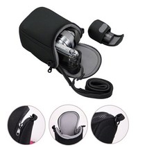 소니a7c 케이스 카메라 가방 파우치 sony a5100 a5000 a6000 a6300 rx1r ii nex-5t nex-5n nex-5r nex-6 nex-7 nex-f3, 회색