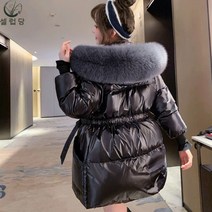 셀럽당 여성용 퍼카라 패딩 여자 겨울 숏 패딩 점퍼 Y00677