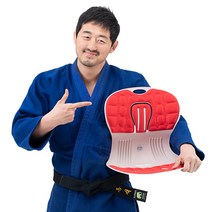 1+1 더나은 핏체어 자세교정 의자 방석 등받이 좌식의자 윤동식 의자, 그레이 (1+1)