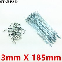 Gn125 gn250 오토바이 액세서리 스포크 와이어 용 3mm 36 개 직경 약 범용 전기 자동차 부품 자전거, 28 36pcs, 28 36pcs