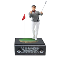 아바타피규어 주문제작 홀인원리얼골프남자 베이스받침대 피규어 이글 이글패 싱글 싱글패 홀인원 홀인원패 트로피 감사 감사패 기념 기념패 축하 축하패 공로 공로패 선물