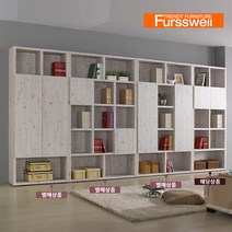 퍼스웰 엔틱하우스 3R 1단도어5단책장(YB_059), 아카시아