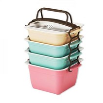 씨밀렉스 피크닉 도시락 점보쿡 미니찬합 4단 5605, 상세 설명 참조