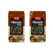 양반김 도시락김 더바삭한김 5g 12봉, 단품