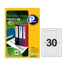 프린텍 화일인덱스라벨 V3290-100