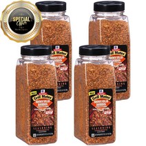 맥코믹 그릴 메이트 브라운 슈가 버번 시즈닝 몰라시스 레드 벨 페퍼 & 모어 포 스테이크 폴트리 765g -시즈닝 소스 드레싱 향신료 양식 재료, ４개　(개당 30,200원 - 코드284p)