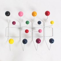 임스 행잇올 비트라 eames 옷걸이 우드볼 행거 코트랙 찰스레이 5color 고급형, 레인보우