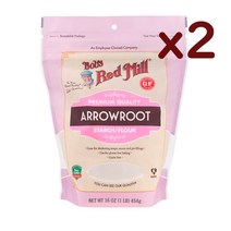 밥스레드밀 서양 칡 전분 가루 글루텐프리 454g x2봉 Arrowroot Starch Flour Gluten Free
