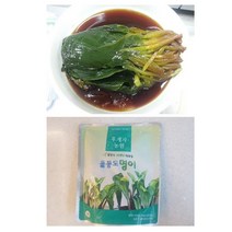 울릉도 명이나물 장아찌 절임 어르신 밑반찬 500g, 500g(파우치) 1개, 500g(파우치) 1개