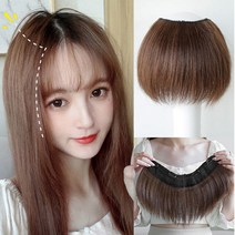 하이유니 볼륨업 헤어뽕 반가발 셀프 붙임머리 여자 여성 헤어 피스 패션 부분 가발, 20cm, 네츄럴블랙, 1개