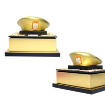 금속감사패 기념패 베레모상패 전역 축하 진급 상패 감사패_[230131EA], 골드