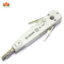 네트워킹 도구 krone lsa 펀치 다운 110 wire cutter knife telecom pliers for rj45 keystone jack network 케이블 전화, 없음