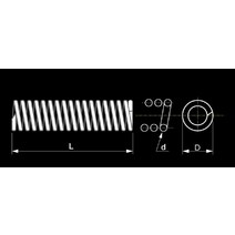 10pcs 65Mn 철강 기계 압축 압력 로터 반환 Cylindroid 나선형 코일 스프링 와이어 직경 1.0/1.2mm, 02 15mm_07 1 x 11