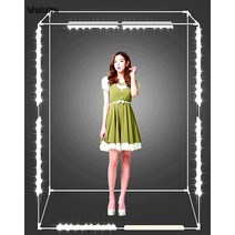 호환가능 LED 접이식 사진 스튜디오 소프트 박스 라이트박스 200cm 텐트 흰색 검정색 배경 액세서리 CD50 T, 한개옵션0
