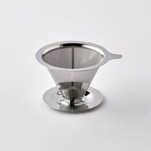 [모던하우스] 홈카페 바리스타 종이가 필요없는 친환경 티타늄 커피드리퍼 실버