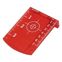 표적지시기 레이저 레벨 미터 타겟 보드 타겟 보드 반사판-녹색 레이저 레벨 서바이벌용품, 빨간색, 1개