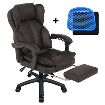 일루일루 미니 타이탄 로얄 체어 게이밍 컴퓨터 학생 사무용 의자, 블랙+실리콘방석(라운드형)