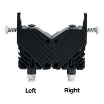 듀얼 드라이브 압출기 단거리 인쇄 업그레이드 모든 금속 보우 덴 1.75mm Creality 3D 프린터 부품 CR10 Ender3 A8, Righ_Black Color
