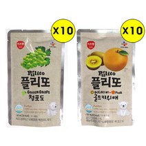 (상온)[이츠웰]플리또청포도130mlx10+골드키위130mlx10