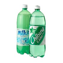 칠성사이다 1.5L+밀키스1.5L, 1.5L +1.5L-1개
