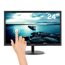 비트엠 Newsync B245H 프리싱크 HDR 터치 모니터 24인치 터치스크린 포스기모니터
