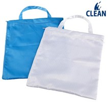 CLEAN 제전가방 크린룸가방 손잡이형 지퍼, 청색, 색상:청색