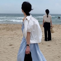 아임아임 랜더스 썸머 블루종 자켓