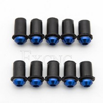 10PCS 5mm 앞 유리 볼트 나사 혼다 CBR 125R 954 RR F4i, 06 파란