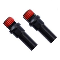 오토바이 자전거 스쿠터 부품 인테리어 용품 튜닝 공구 2 개갑 자전거 v 브레이크 칼럼 나사 m10 앞 지게차 프레임 캘리퍼 브레이크베이스 m10 1.25, 검은색, 01 as shown