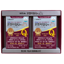 유한m 코엔자임큐텐 에이스 약국정품 최신제조 60캡슐X2 (4개월분)