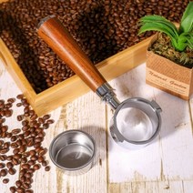 바리스타용품 핸드드립커피용품 바리스타커피용품 포터필드 51MM 마호가니 브라운