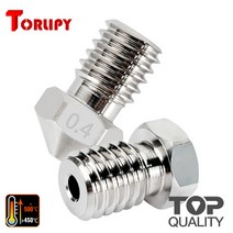Torlipy-최고 품질 E3DV6 도금 구리 노즐 3D 프린터 Hotend M6 스레드 prusa용 내구성 비 스틱 고온 인쇄, 04 1PC 0.8mm