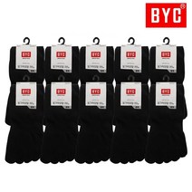 BYC 남성용 발가락양말 중목10족 4011