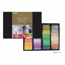문교 갤러리소프트오일파스텔 72색(MOPV-72), 없음