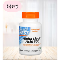 닥터스베스트 알파리포산 R리포산 600mg 60캡슐, 기본, 1개, 60개