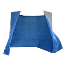 파라솔바람막이 파라솔텐트 4.8m 방수 벽 텐트 낚시 우산 접는 그늘 천 비치 태양, 1