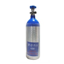 알미늄 고압 co2 이산화탄소 봄베 2kg/3.4L