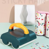 이중룰러 돌돌이 머리카락 테이프크리너 먼지청소 끈끈이 반려동물털제거, 리플3세트(6개입)