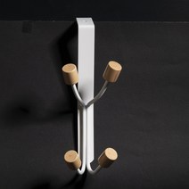 코트렉 파티션옷걸이 문에거는옷걸이 문걸이도어훅 4구, 문걸이도어훅4구, 1개